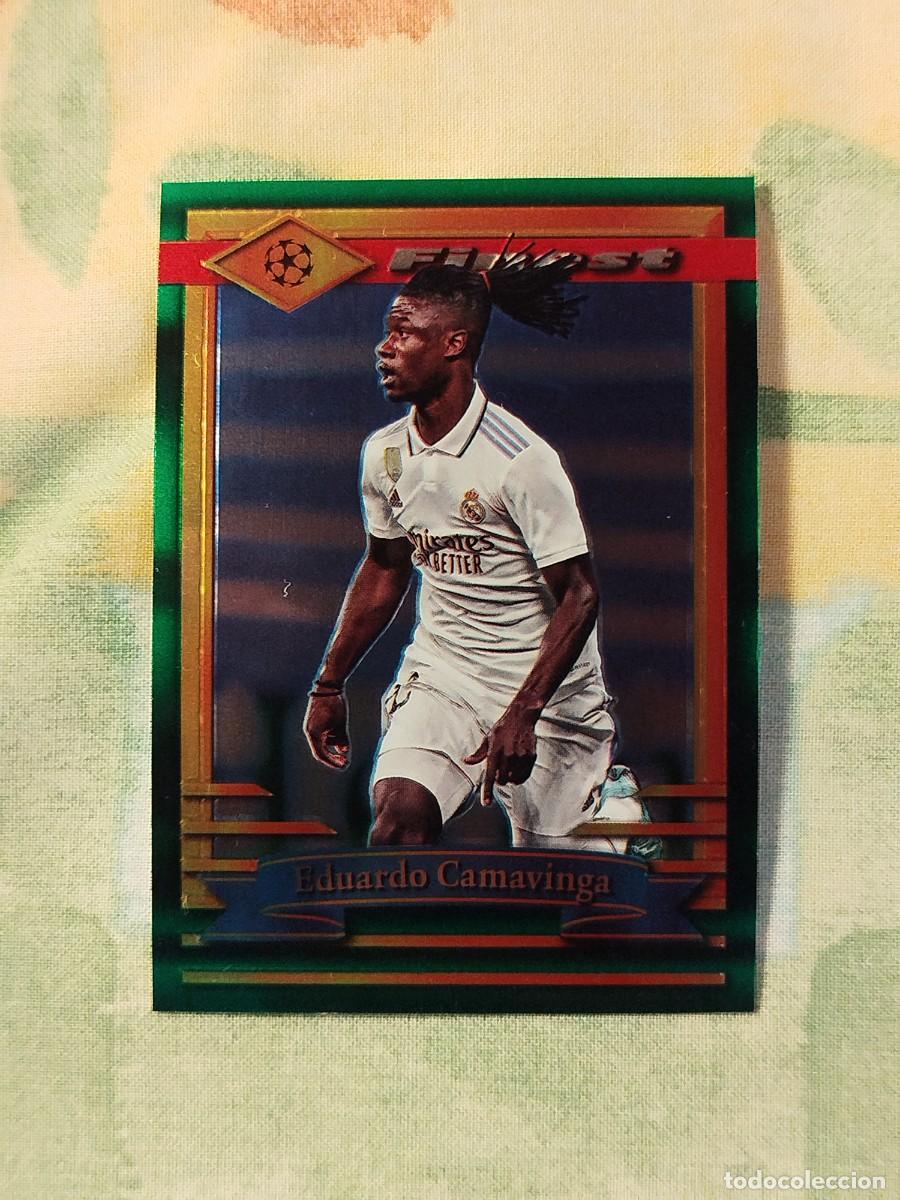 Coleccionismo cromos antiguos: 46. Eduardo Camavinga (Real Madrid) - Topps Finest Flashbacks UEFA Club 2022-23