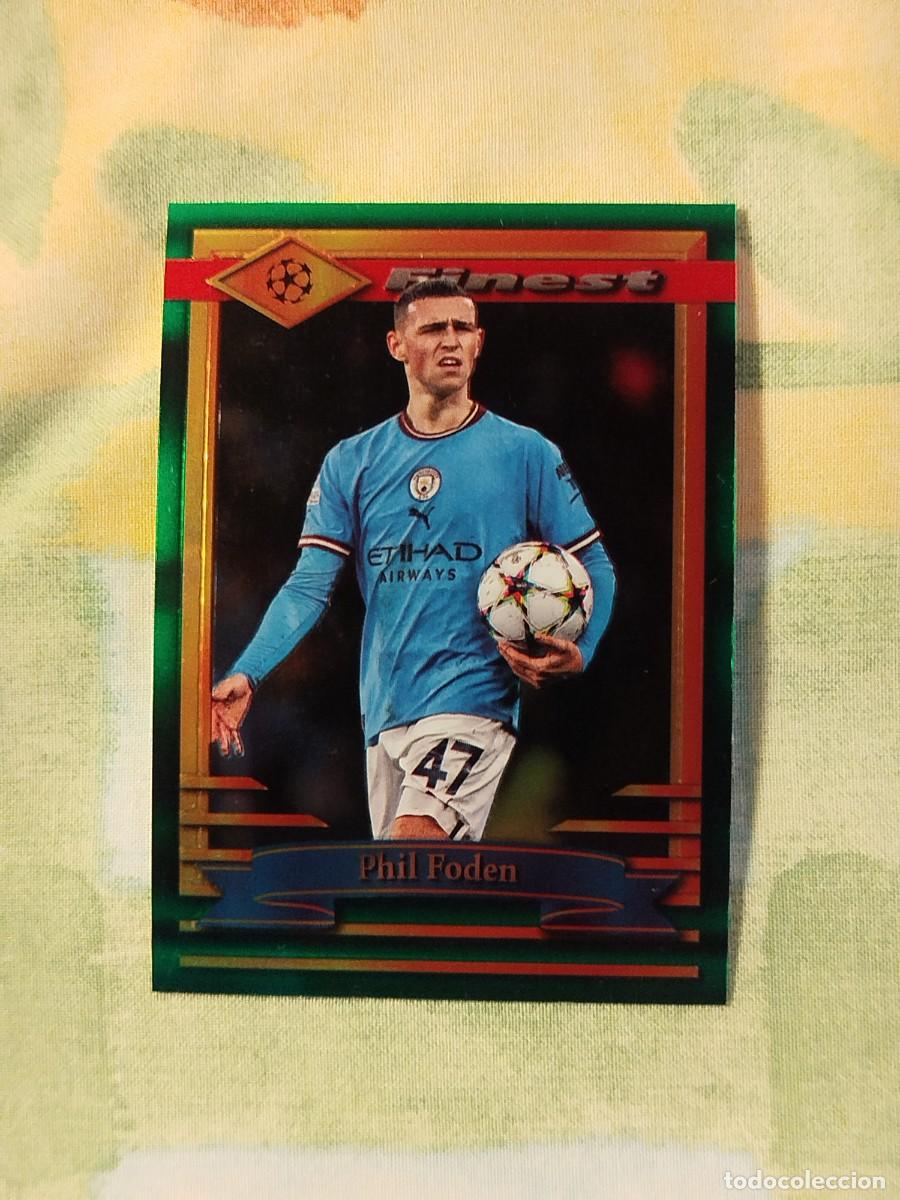 Coleccionismo cromos antiguos: 47. Phil Foden (Man City) - Topps Finest Flashbacks UEFA Club 2022-23