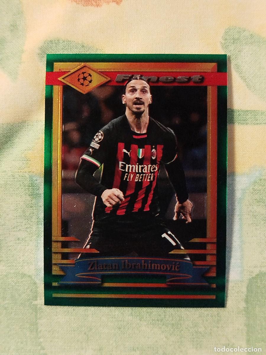 Coleccionismo cromos antiguos: 49. Zlatan Ibrahimovic (AC Milan) - Topps Finest Flashbacks UEFA Club 2022-23