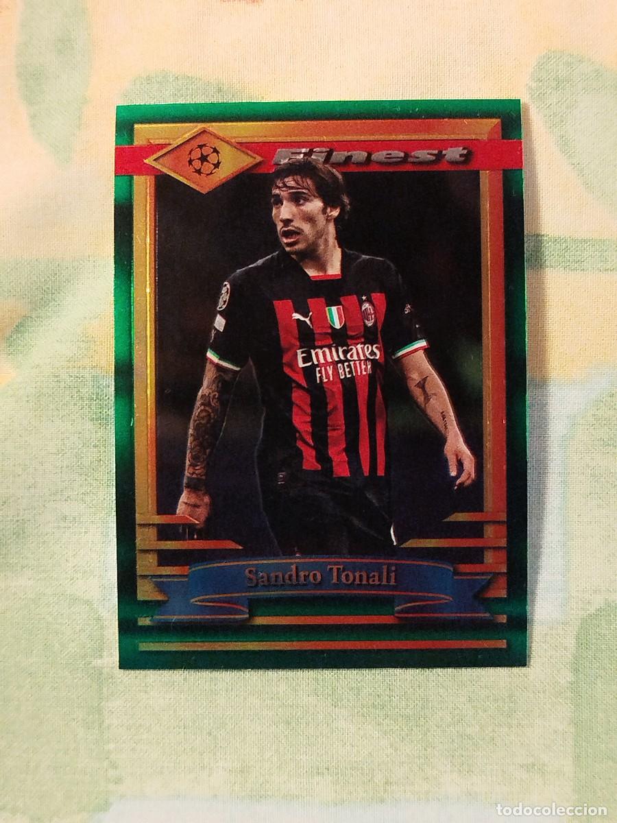 Coleccionismo cromos antiguos: 51. Sandro Tonali (AC Milan) - Topps Finest Flashbacks UEFA Club 2022-23