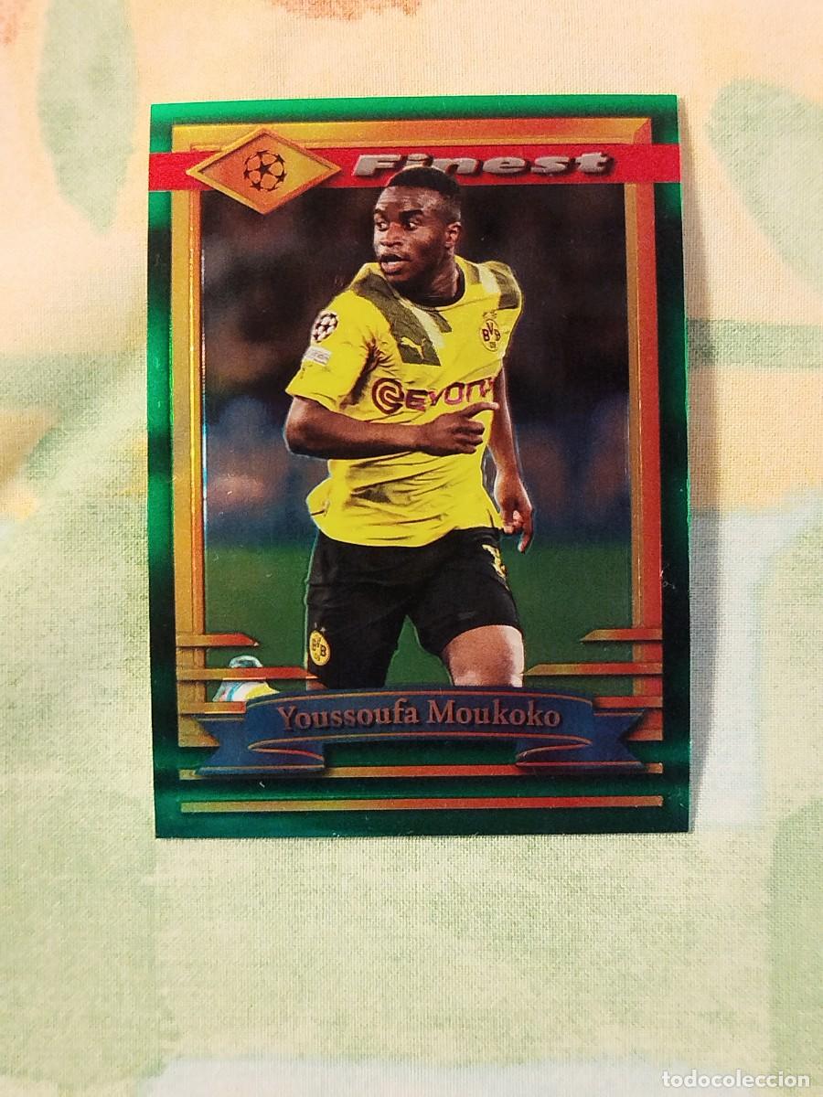 Coleccionismo cromos antiguos: 52. Youssoufa Moukoko (Borussia Dortmund) - Topps Finest Flashbacks UEFA Club 2022-23