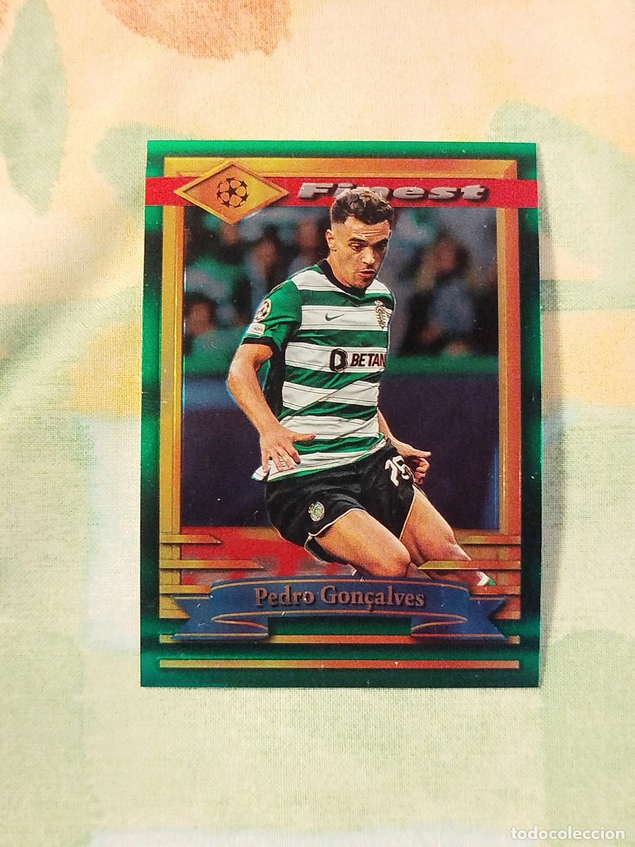 Coleccionismo cromos antiguos: 56. Pedro Gon&ccedil;alves (Sporting Portugal) - Topps Finest Flashbacks UEFA Club 2022-23