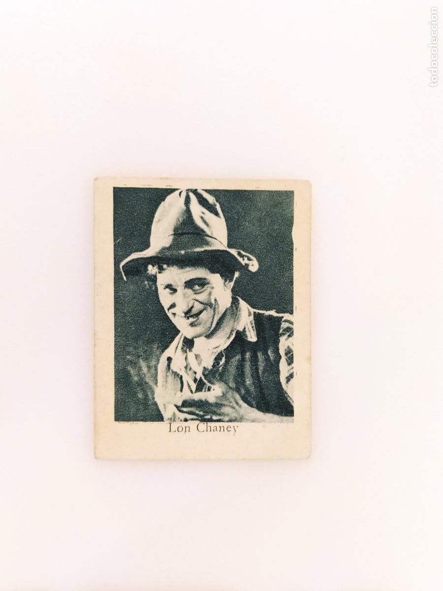 Coleccionismo cromos antiguos: LON CHANEY - CROMO ANTIGUO DE CINE - PELITRE BALLESTER -VER FOTOS-(116.707)