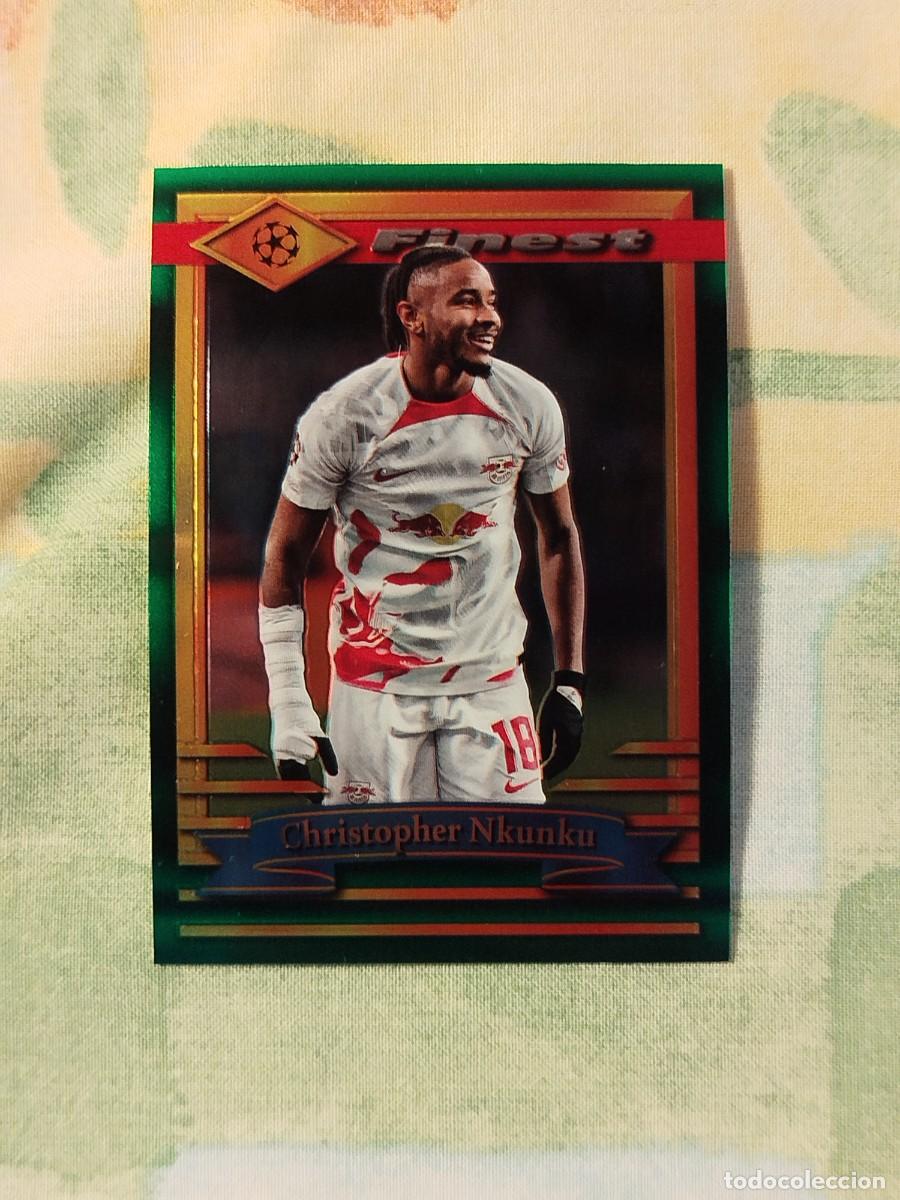 Coleccionismo cromos antiguos: 57. Christopher Nkunku (RB Leipzig) - Topps Finest Flashbacks UEFA Club 2022-23