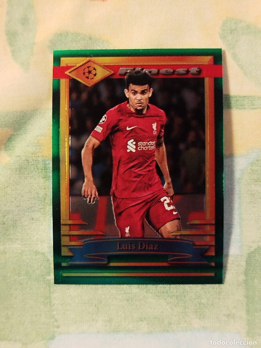 Coleccionismo cromos antiguos: 58. Lu&iacute;s D&iacute;az (Liverpool) - Topps Finest Flashbacks UEFA Club 2022-23