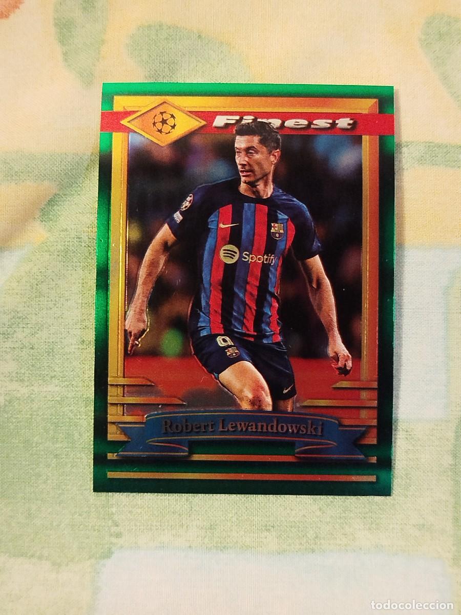 Coleccionismo cromos antiguos: 82. Robert Lewandowski (FC Barcelona) - Topps Finest Flashbacks UEFA Club 2022-23