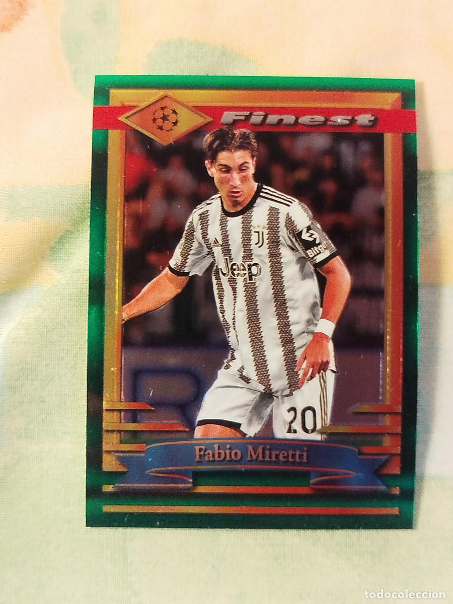 Coleccionismo cromos antiguos: 83. Fabio Miretti (Juventus) - Topps Finest Flashbacks UEFA Club 2022-23