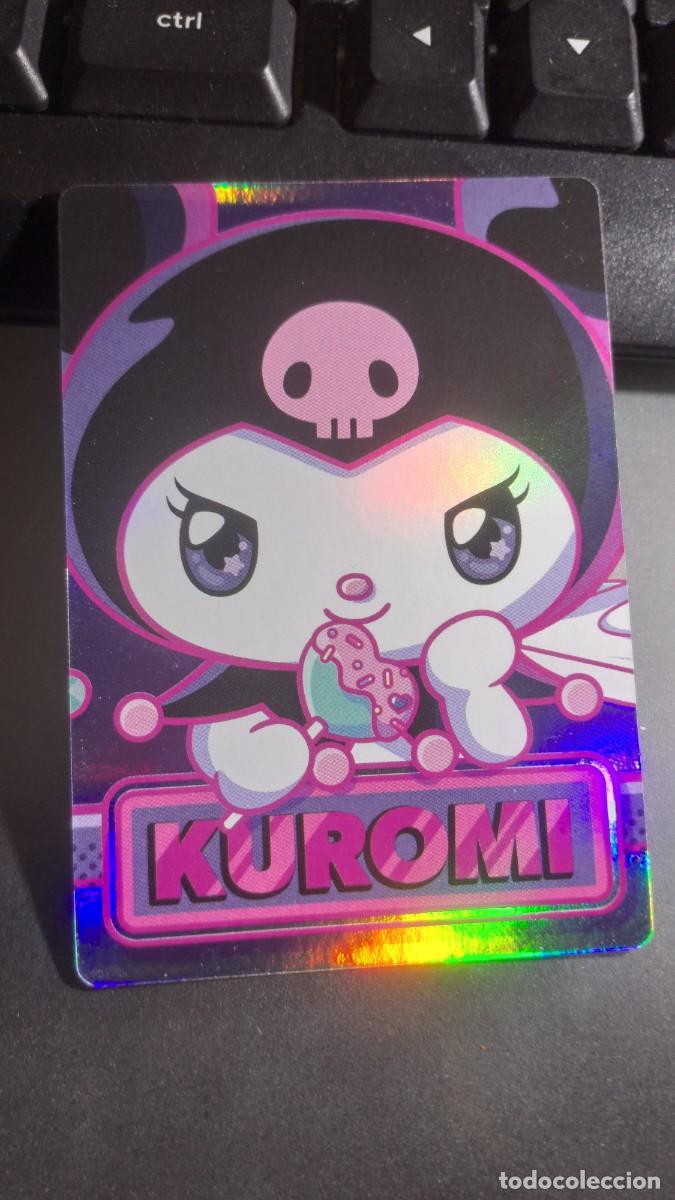 Coleccionismo cromos antiguos: CROMO 23 HELLO KITTY AND FRIENDS FUN TOGETHER! 23 KUROMI BRILLO TRADING CARDS PANINI 2025