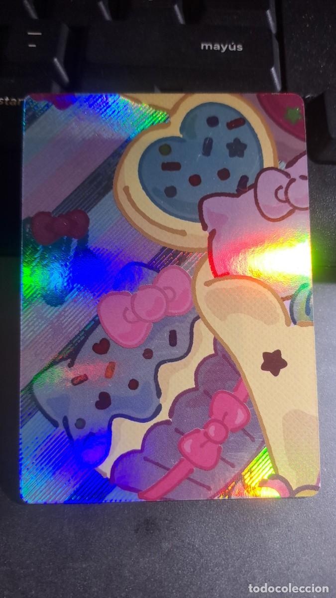 Coleccionismo cromos antiguos: CROMO 4 HELLO KITTY AND FRIENDS FUN TOGETHER! 4 BRILLO TRADING CARDS PANINI 2025