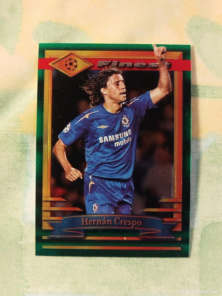 Coleccionismo cromos antiguos: 85. Hern&aacute;n Crespo (Chelsea) - Topps Finest Flashbacks UEFA Club 2022-23