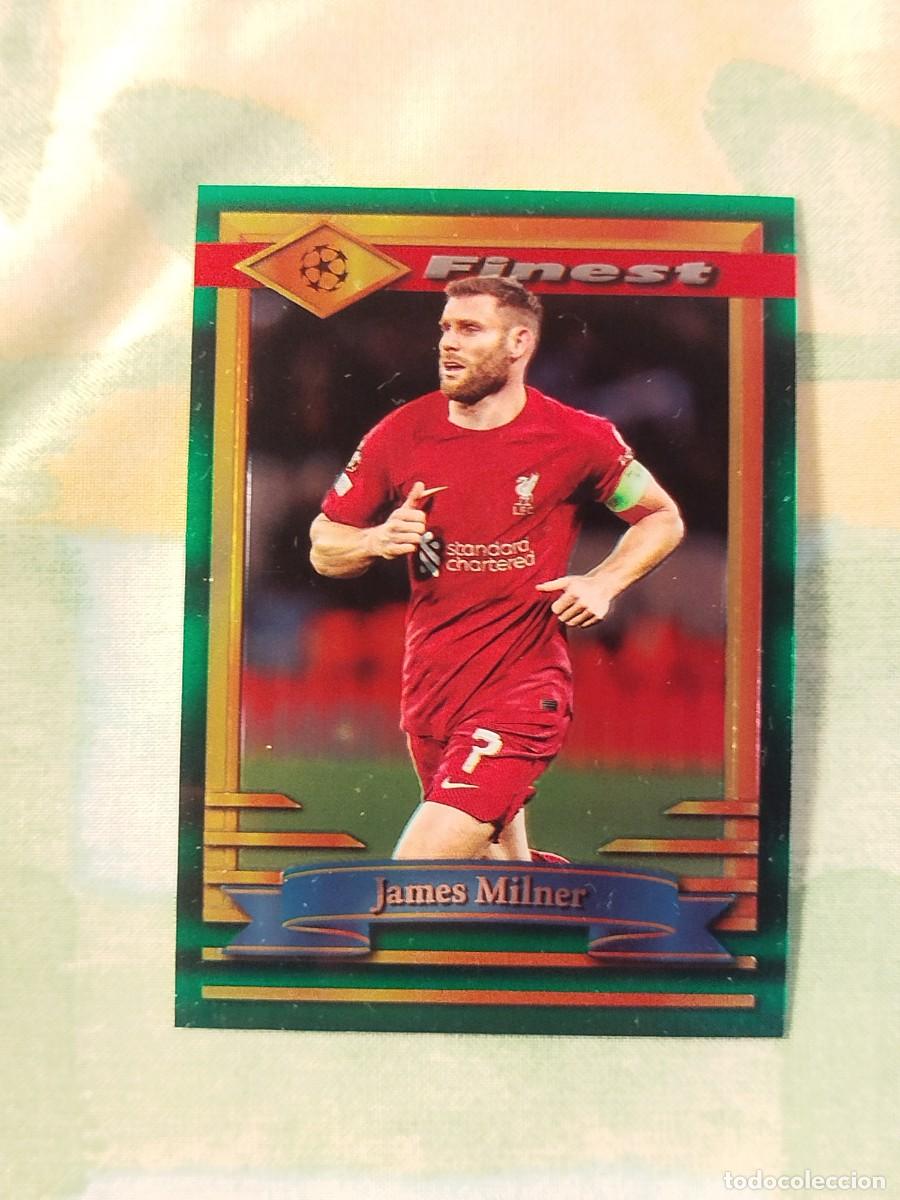 Sammeln alte Sammelbilder: 93. James Milner (Liverpool) - Topps Finest Flashbacks UEFA Club 2022-23