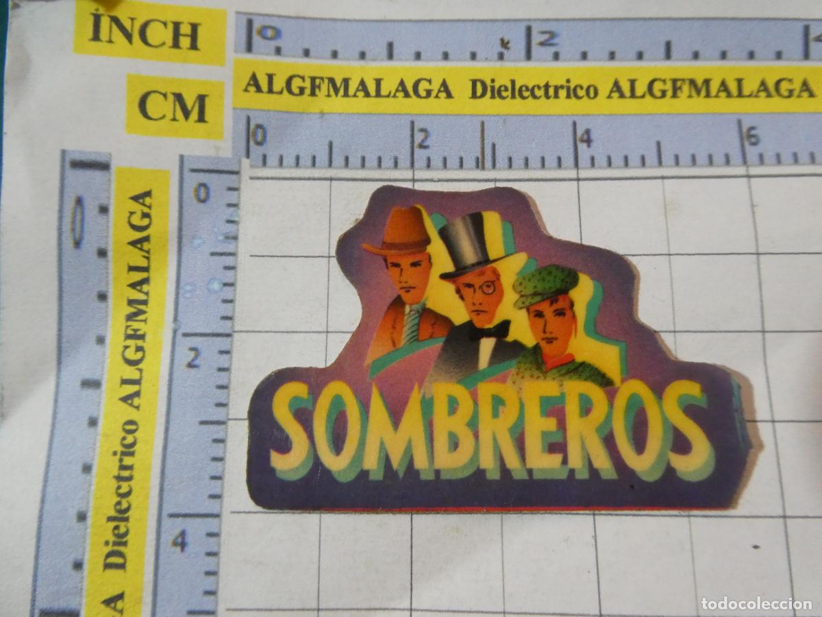 Coleccionismo cromos antiguos: CROMO PASTELITOS GOLOSINAS PANRICO. SOMBREROS 121