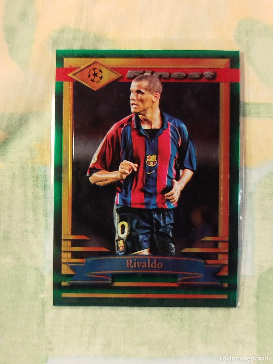 Coleccionismo cromos antiguos: 74. Rivaldo (FC Barcelona) - Topps Finest Flashbacks UEFA Club 2022-23