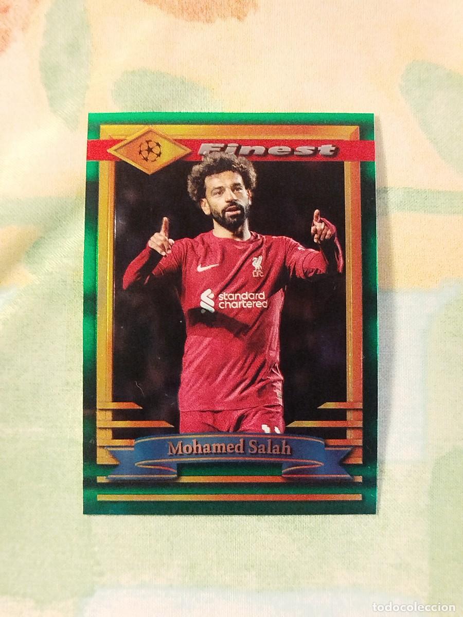 Coleccionismo cromos antiguos: 78. Mohamed Salah (Liverpool) - Topps Finest Flashbacks UEFA Club 2022-23