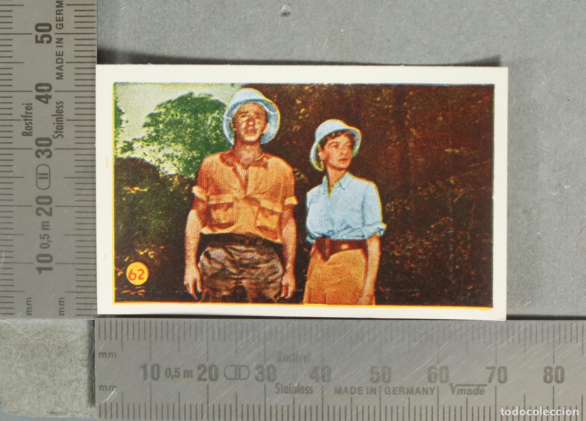 Coleccionismo cromos antiguos: CROMO. LAS MINAS DEL REY SALOMON. N- 62