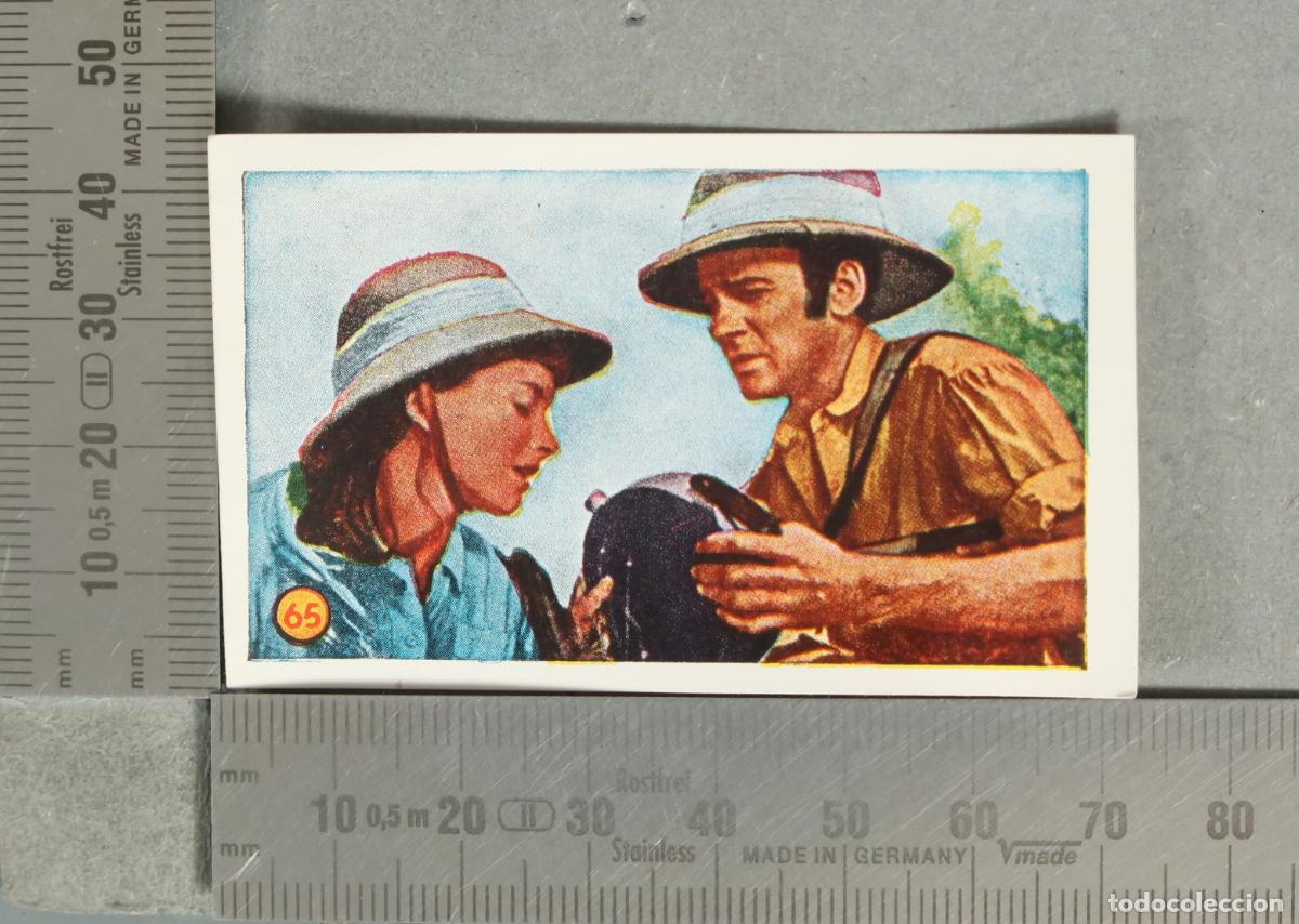 Coleccionismo cromos antiguos: CROMO. LAS MINAS DEL REY SALOMON. N- 65