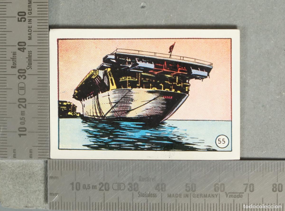 Coleccionismo cromos antiguos: CROMO. BARCO NUMERO 55