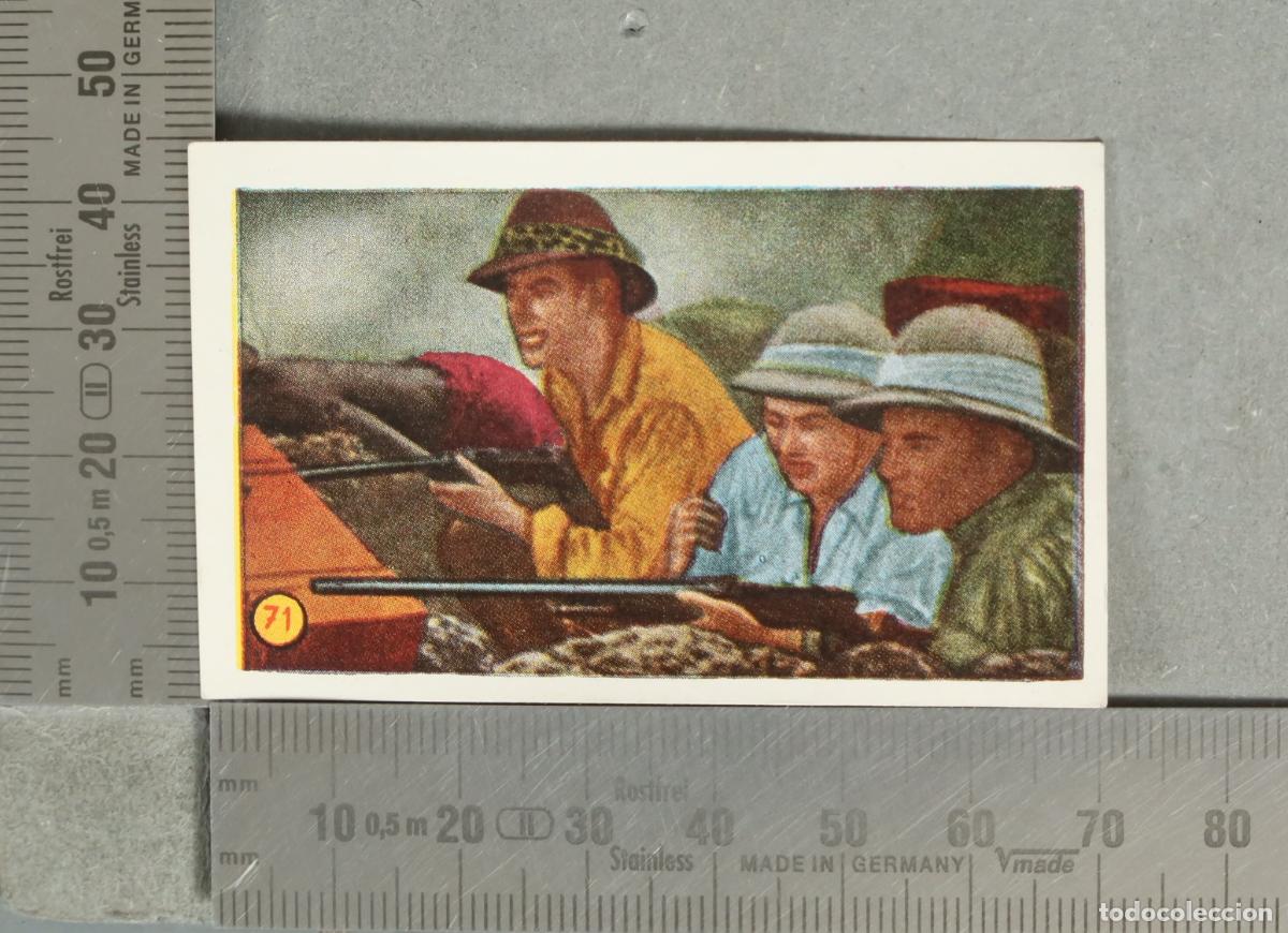 Coleccionismo cromos antiguos: CROMO. LAS MINAS DEL REY SALOMON. N- 71