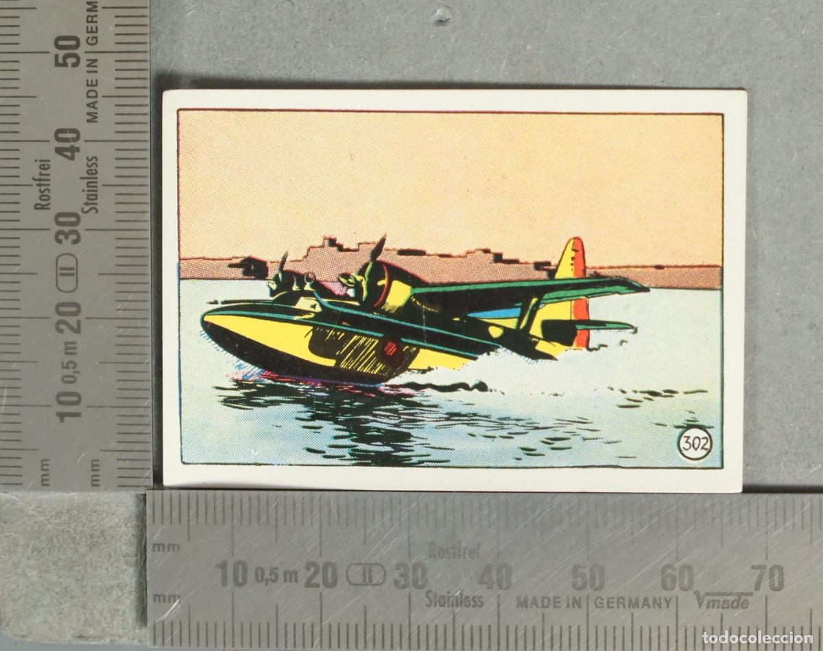 Coleccionismo cromos antiguos: CROMO. Hidroavi&oacute;n n&ordm; 302