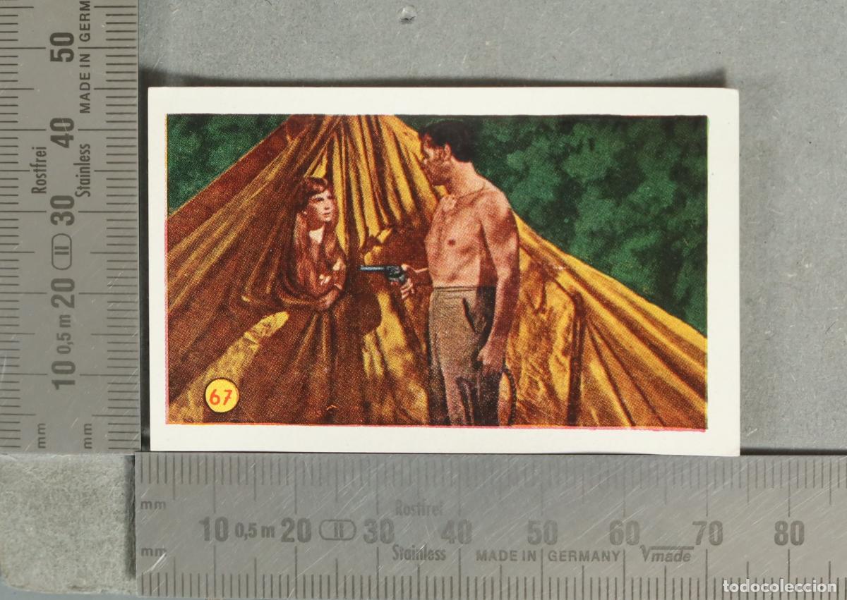 Coleccionismo cromos antiguos: CROMO. LAS MINAS DEL REY SALOMON. N- 67