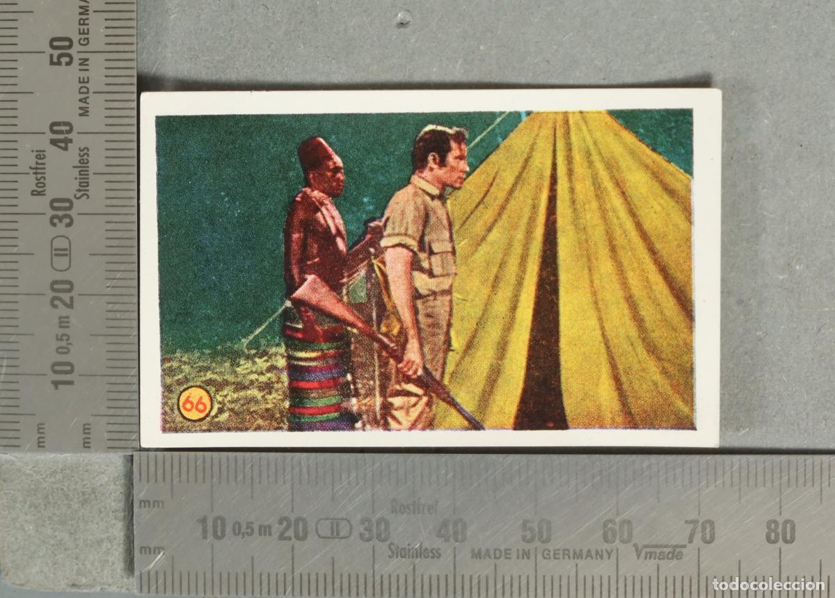 Coleccionismo cromos antiguos: CROMO. LAS MINAS DEL REY SALOMON. N- 66