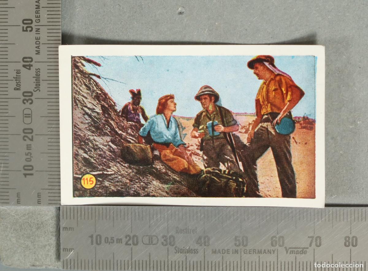 Coleccionismo cromos antiguos: CROMO. LAS MINAS DEL REY SALOMON. N- 115