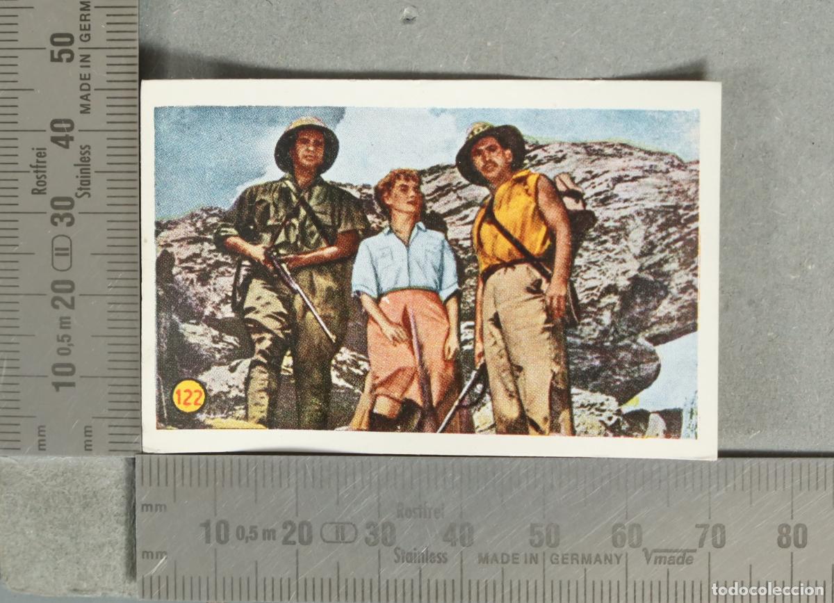 Coleccionismo cromos antiguos: CROMO. LAS MINAS DEL REY SALOMON. N- 122