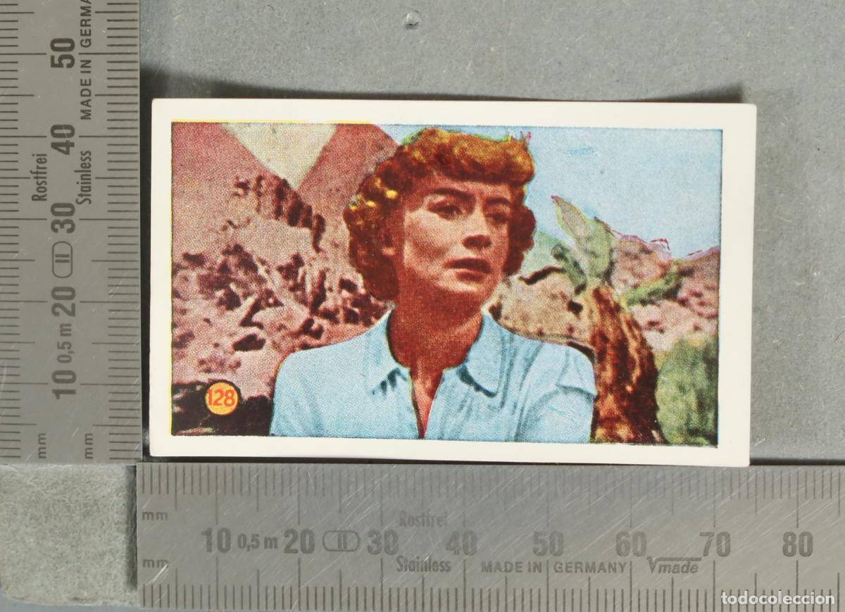 Coleccionismo cromos antiguos: CROMO. LAS MINAS DEL REY SALOMON. N- 128
