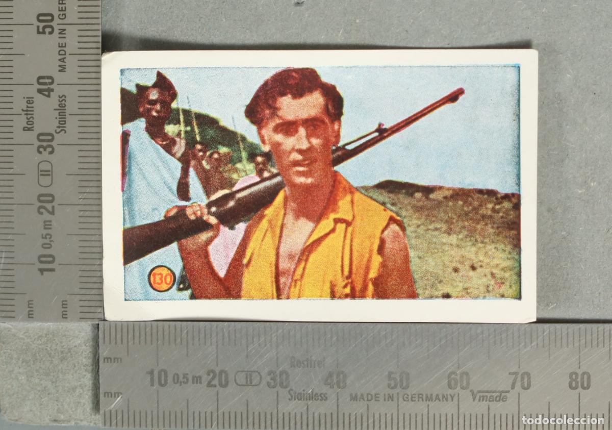 Coleccionismo cromos antiguos: CROMO. LAS MINAS DEL REY SALOMON. N- 130