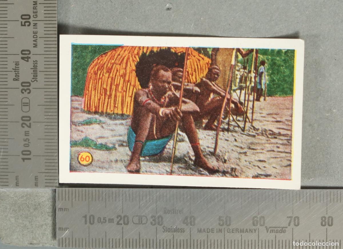 Coleccionismo cromos antiguos: CROMO. LAS MINAS DEL REY SALOMON. N- 60