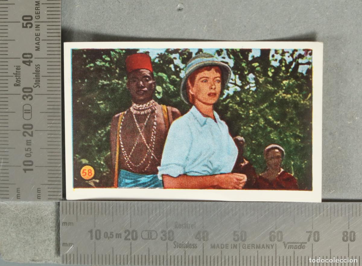 Coleccionismo cromos antiguos: CROMO. LAS MINAS DEL REY SALOMON. N- 58