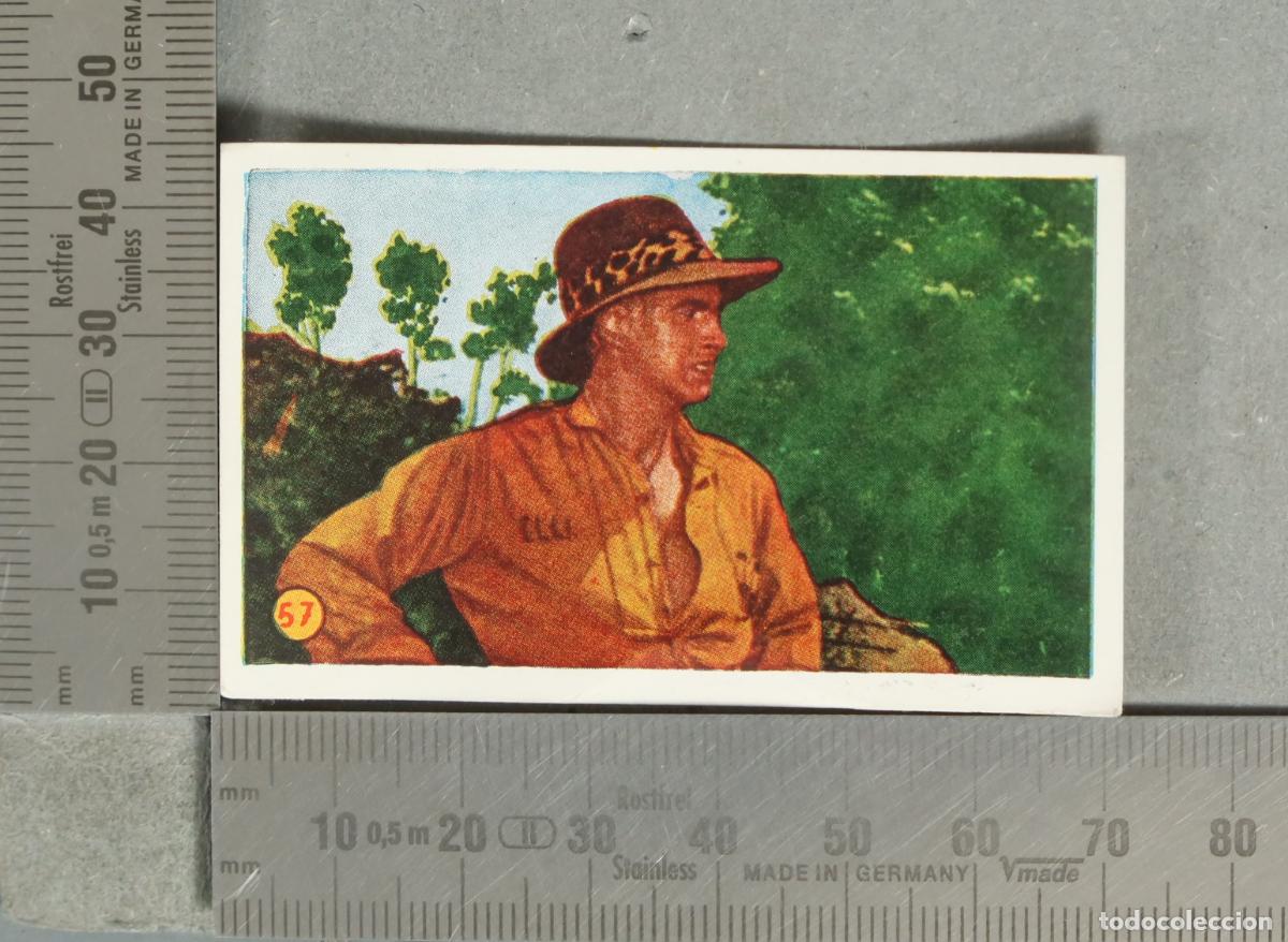Coleccionismo cromos antiguos: CROMO. LAS MINAS DEL REY SALOMON. N- 57