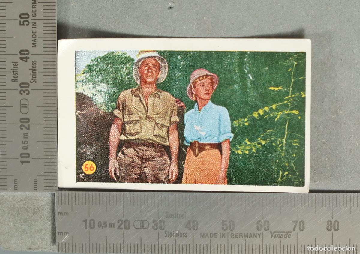 Coleccionismo cromos antiguos: CROMO. LAS MINAS DEL REY SALOMON. N- 56
