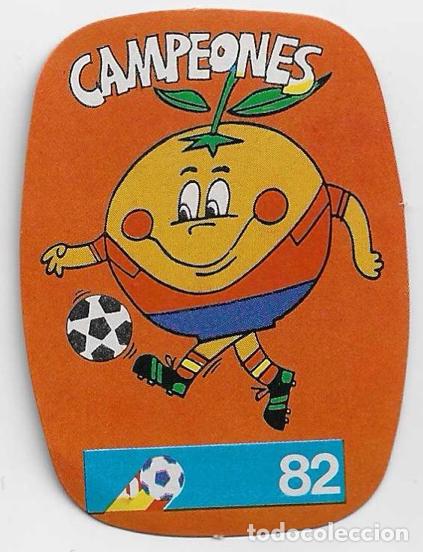 Coleccionismo cromos antiguos: Espa&ntilde;a 82_Pegatina_Naranjito_ Campeones
