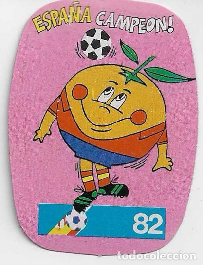 Coleccionismo cromos antiguos: Espa&ntilde;a 82_Pegatina_Naranjito_ Espa&ntilde;a Campeon
