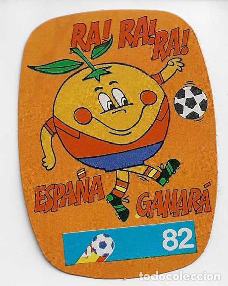 Coleccionismo cromos antiguos: Espa&ntilde;a 82_Pegatina_Naranjito_ Ra Ra Ra Espa&ntilde;a Ganara