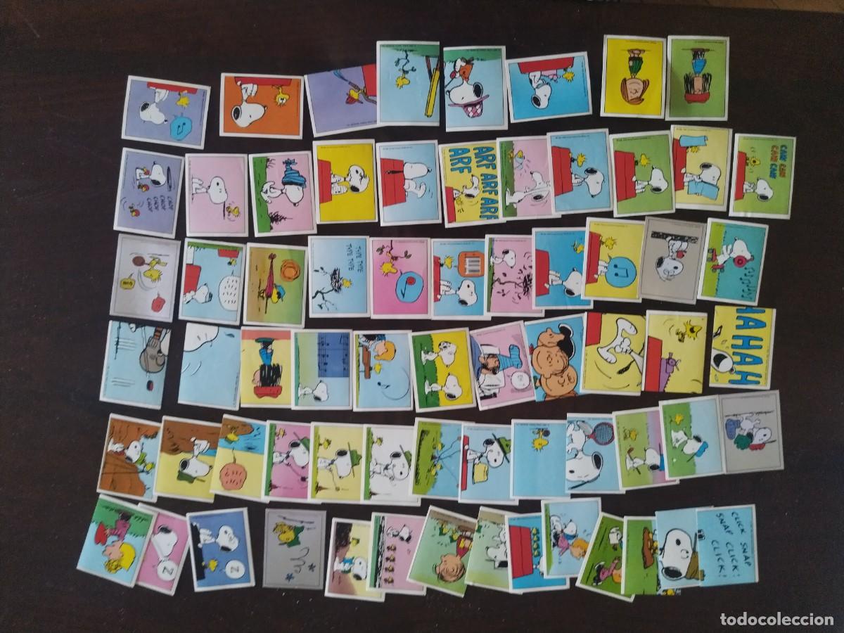 Coleccionismo cromos antiguos: LOTE 68 cromos I LOVE SNOOPY. Nuevos