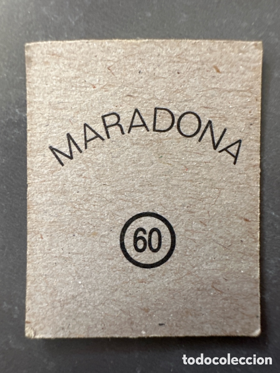 Coleccionismo cromos antiguos: CROMO PUZZLE MARADONA N&Uacute;M. 60 - Foto 2