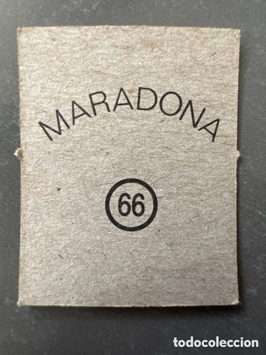 Coleccionismo cromos antiguos: CROMO PUZZLE MARADONA N&Uacute;M. 66 - Foto 2