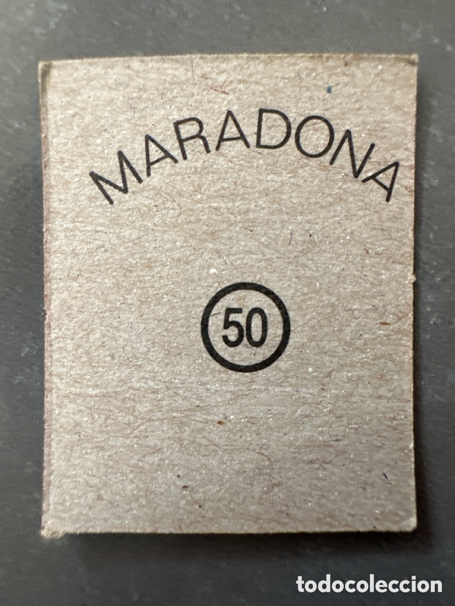 Coleccionismo cromos antiguos: CROMO PUZZLE MARADONA N&Uacute;M. 50 - Foto 2