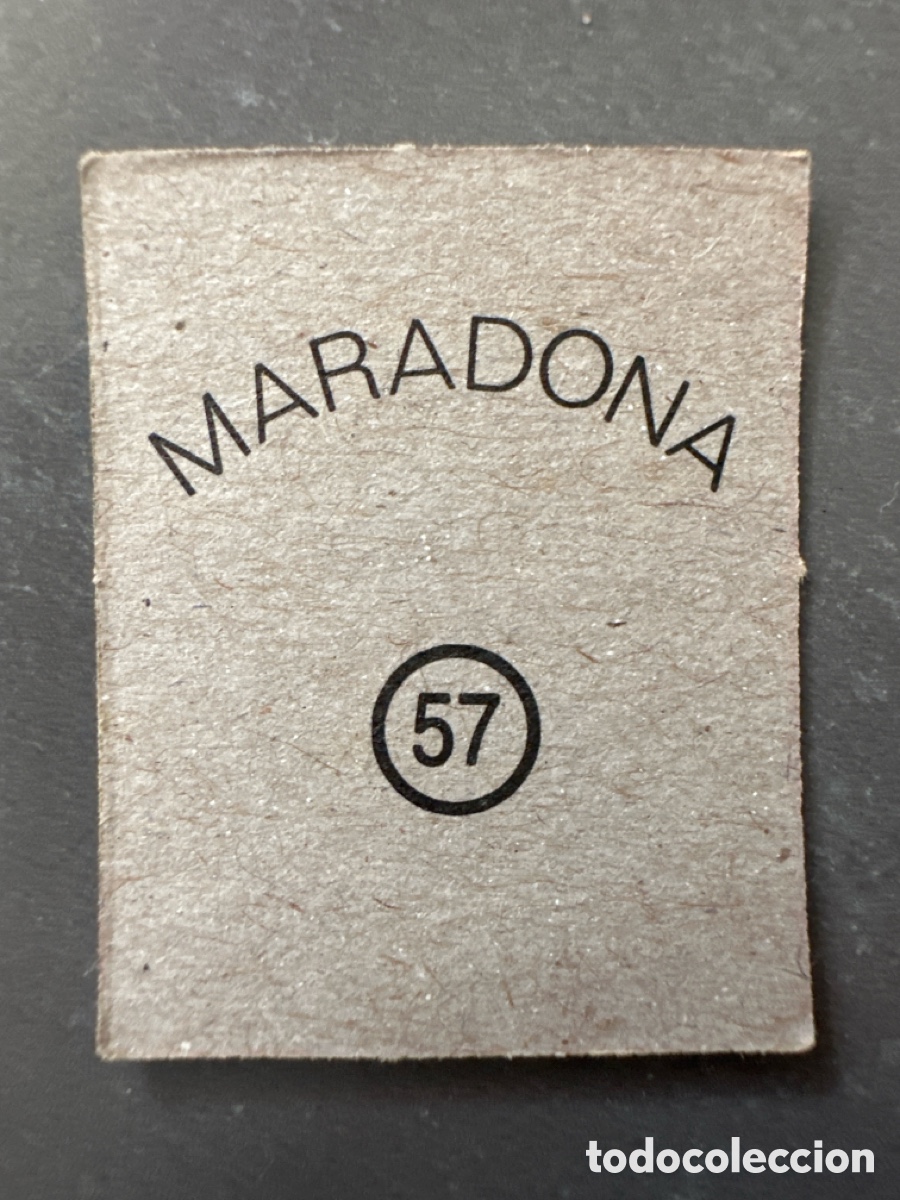 Coleccionismo cromos antiguos: CROMO PUZZLE MARADONA N&Uacute;M. 57 - Foto 2