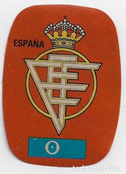 Colecionismo Cromos antigos: Espa&ntilde;a 1982_Pegatina_Escudo Espa&ntilde;a