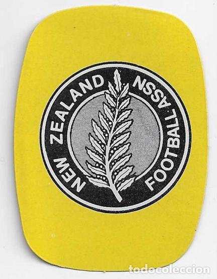 Sammeln alte Sammelbilder: Espa&ntilde;a 1982_Pegatina_Escudo Nueva Zelanda