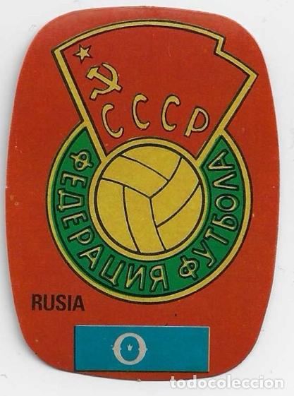 Colecionismo Cromos antigos: Espa&ntilde;a 1982_Pegatina_Escudo Rusia