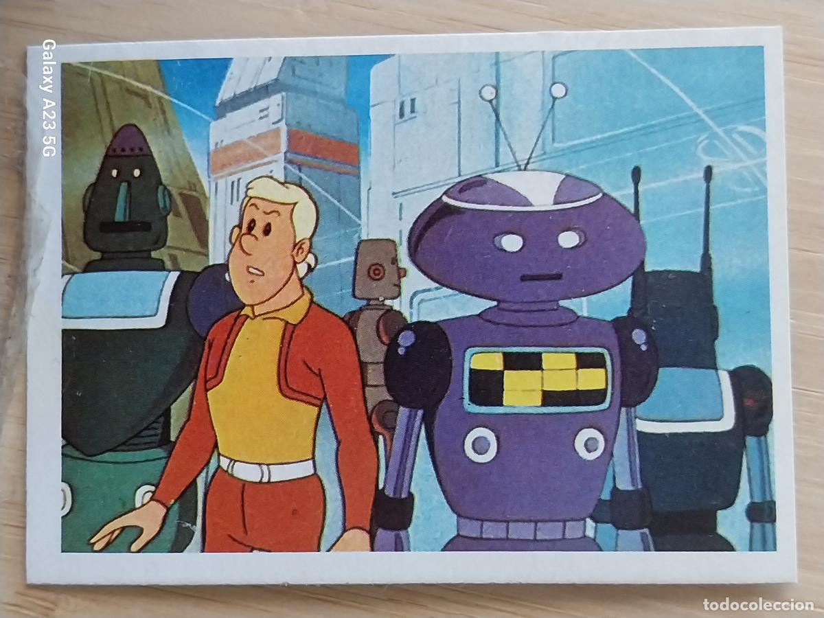 Coleccionismo cromos antiguos: ERASE UNA VEZ EL ESPACIO A&Ntilde;O 1982 ED ESTE CROMO 92 RECUPERADO ORIGINAL