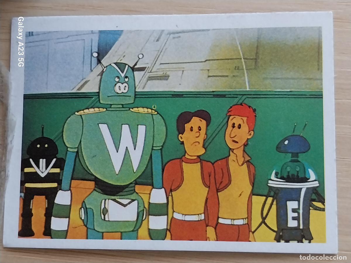 Coleccionismo cromos antiguos: ERASE UNA VEZ EL ESPACIO A&Ntilde;O 1982 ED ESTE CROMO 91 RECUPERADO ORIGINAL