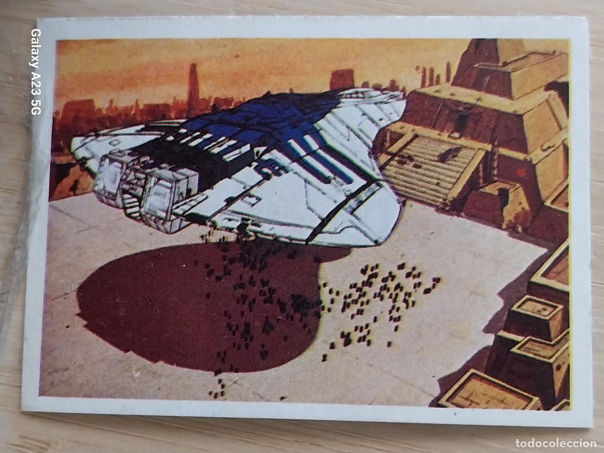 Coleccionismo cromos antiguos: ERASE UNA VEZ EL ESPACIO A&Ntilde;O 1982 ED ESTE CROMO 84 RECUPERADO ORIGINAL