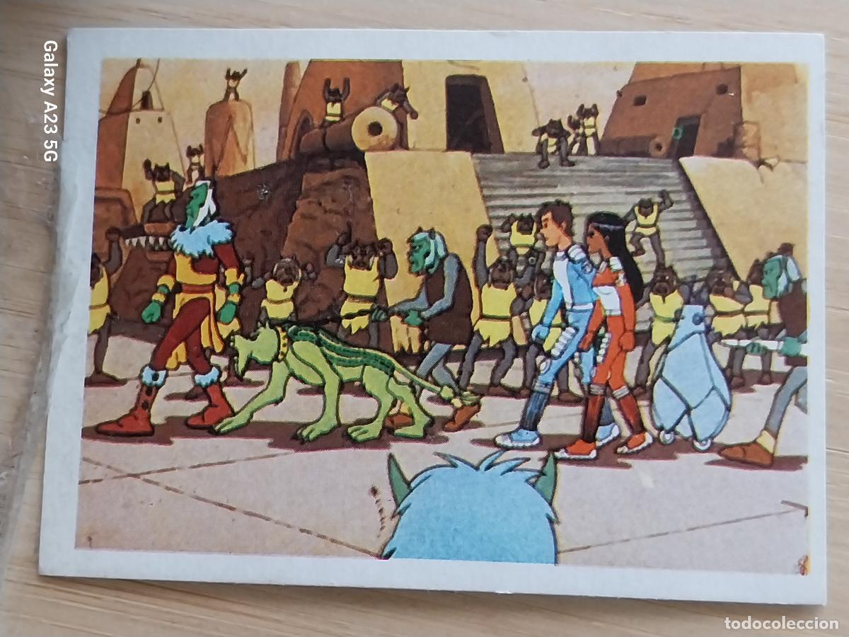 Coleccionismo cromos antiguos: ERASE UNA VEZ EL ESPACIO A&Ntilde;O 1982 ED ESTE CROMO 81 RECUPERADO ORIGINAL