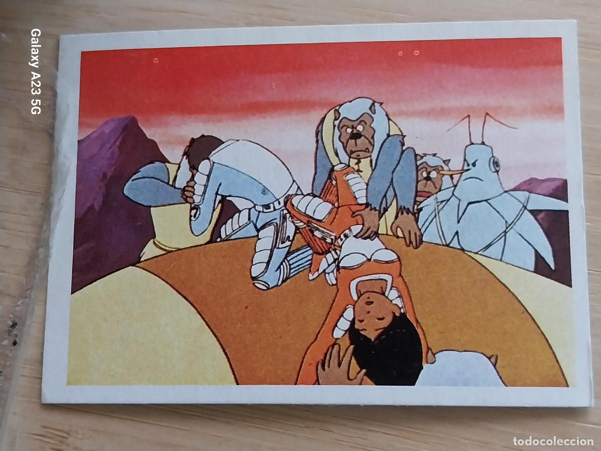 Coleccionismo cromos antiguos: ERASE UNA VEZ EL ESPACIO A&Ntilde;O 1982 ED ESTE CROMO 77 RECUPERADO ORIGINAL