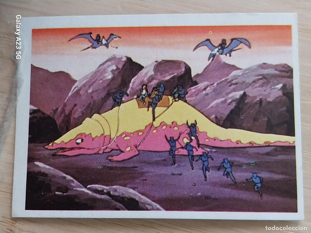 Coleccionismo cromos antiguos: ERASE UNA VEZ EL ESPACIO A&Ntilde;O 1982 ED ESTE CROMO 76 RECUPERADO ORIGINAL